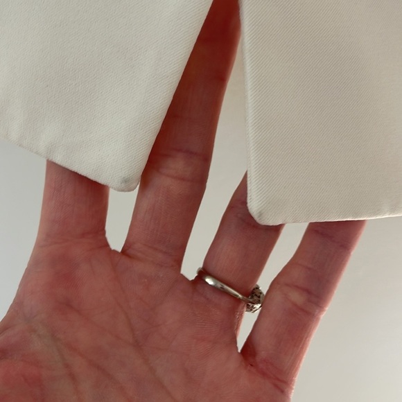 Jonathan Simkhai Cream Blazer with Elastic Detail size M - Picture 8 of 13